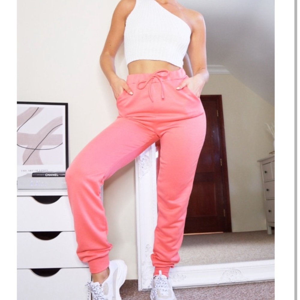 PLT NWT CORAL SKINNY JOGGERS